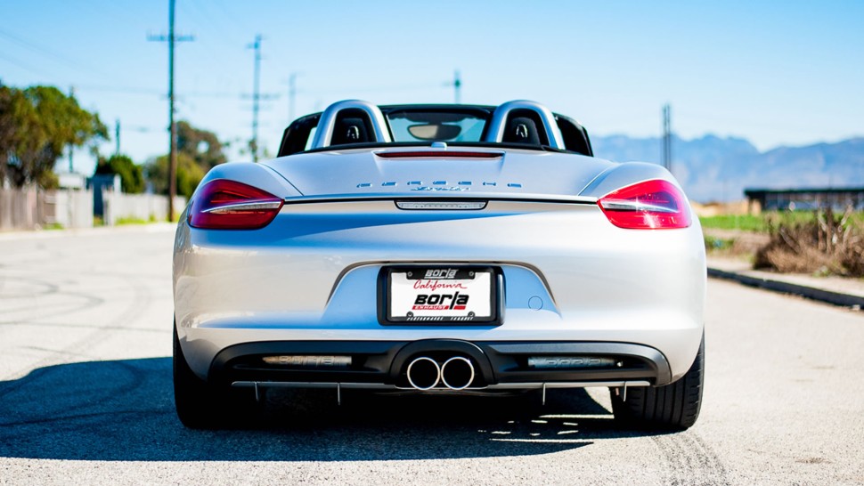 Выхлопная система Cat-Back Porsche Boxster/Cayman 13-16 S-Type Borla 140534