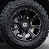 XD Wheels XD85421086918N Reactor Wheel Gloss Black Milled W/Red Tint 20x10 -18