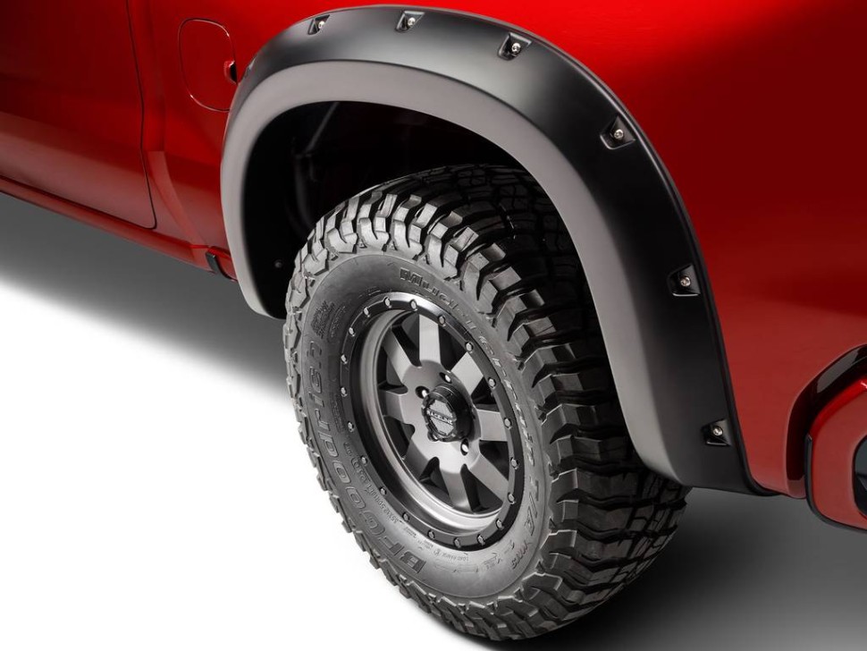 Bushwacker 40927-02 Pocket Style Fender Flares Set 4 PC Chevrolet Silverado 1500 19-22