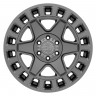 Black Rhino 1790YRK-25127G71 York Wheel Matte Gunmetal 17x9 -12