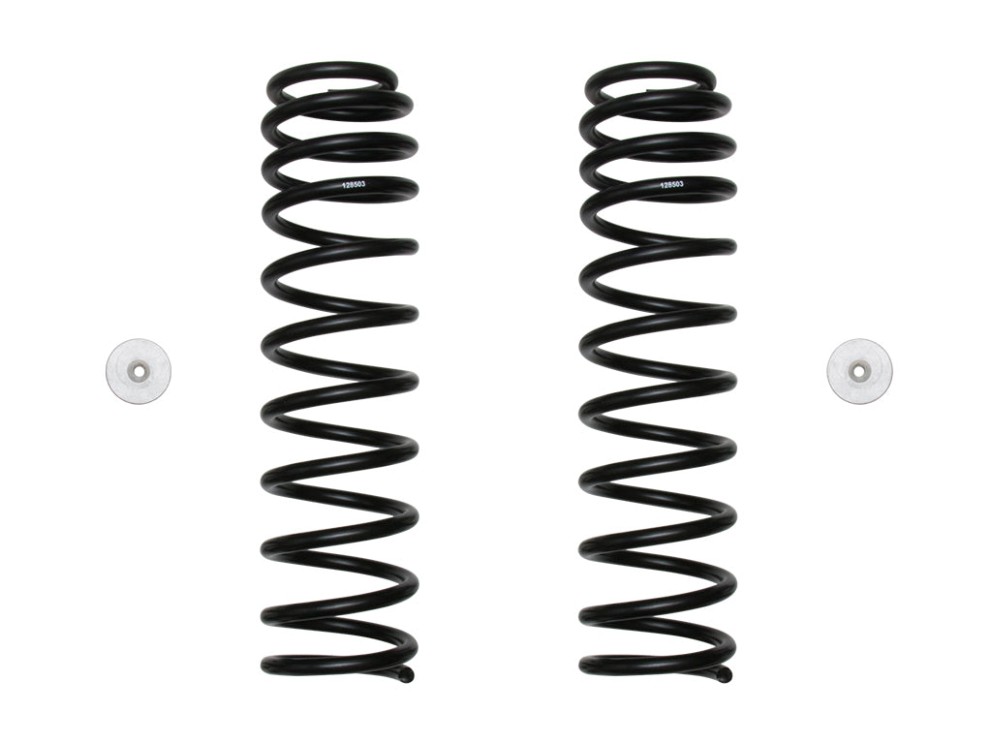 Icon Vehicle Dynamics 22025 Dual Rate Front Coil Spring Kit Lift 2" Jeep Wrangler JL/Gladiator JT 18-26