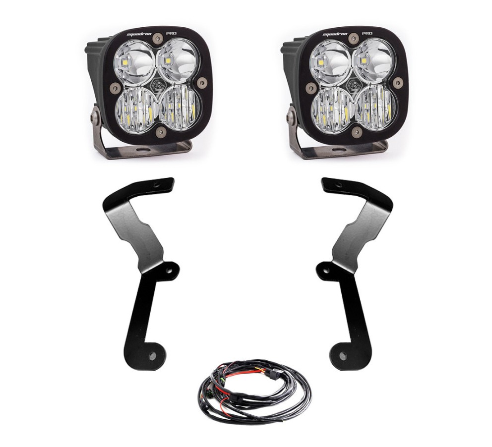 Baja Designs 447743 Squadron Pro Driving/Combo A-Pillar LED Light Kit GMC Sierra 1500 19-22