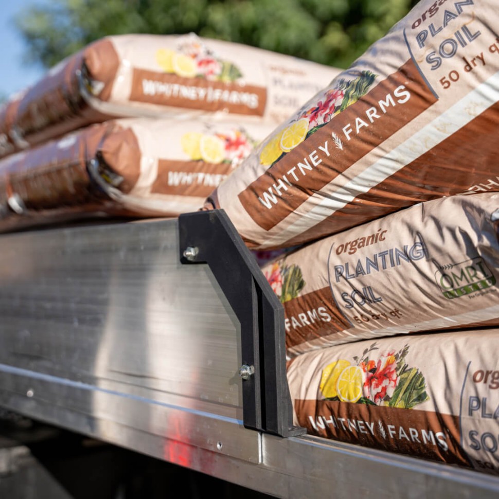 Високі борти половина ширини кузова 24" Cargo Glide C0040-HS24-ALM