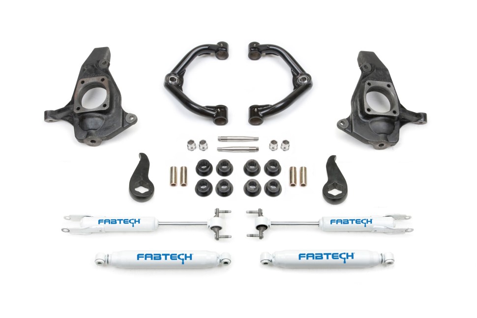 Лифт комплект подвески Chevrolet Silverado/GMC Sierra 2500/3500 11-19 Lift 3.5" Fabtech K1064