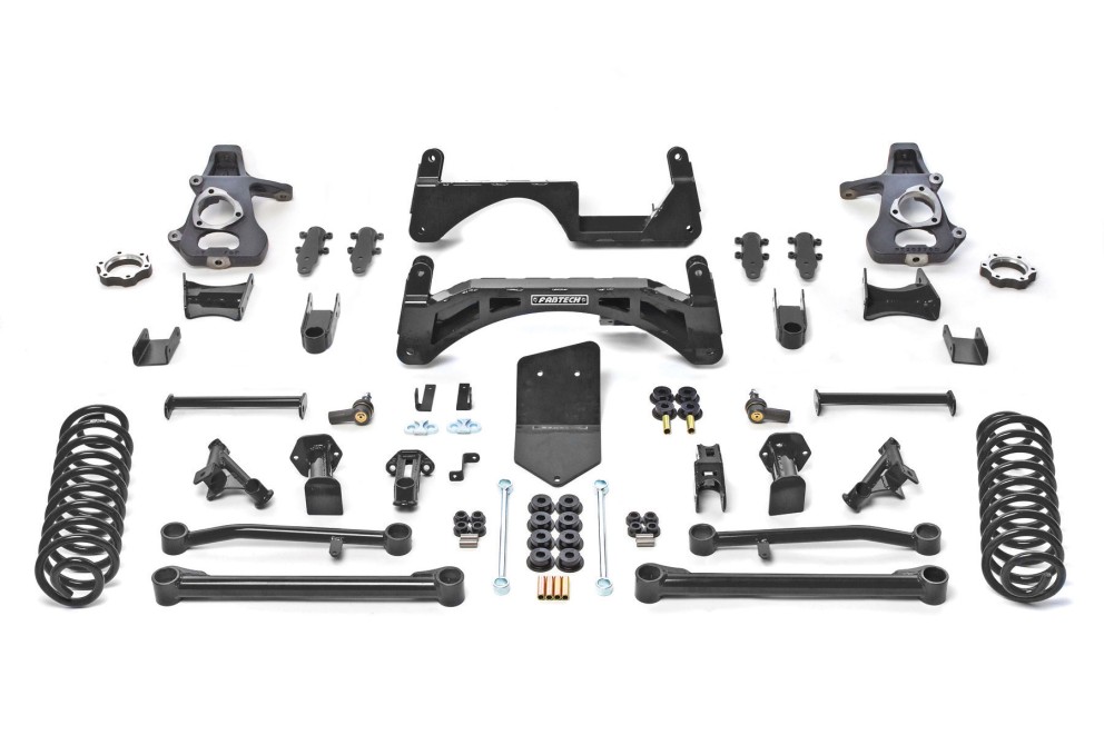 Fabtech K1078 Basic Lift Kit Lift 6" GMC/Chevrolet Suburban/Tahoe/Yukon/Yukon XL 15-20