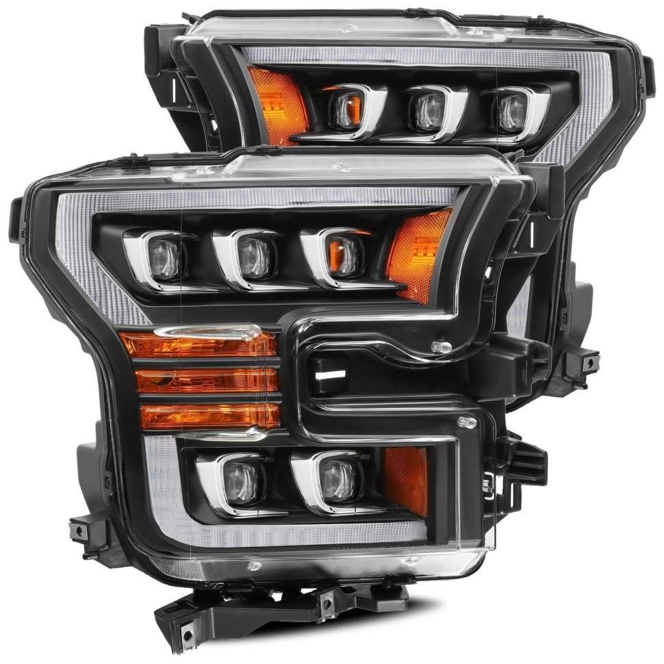 Комплект передних Led фар Ford F-150 15-17 NOVA-Series AlphaRex 880152