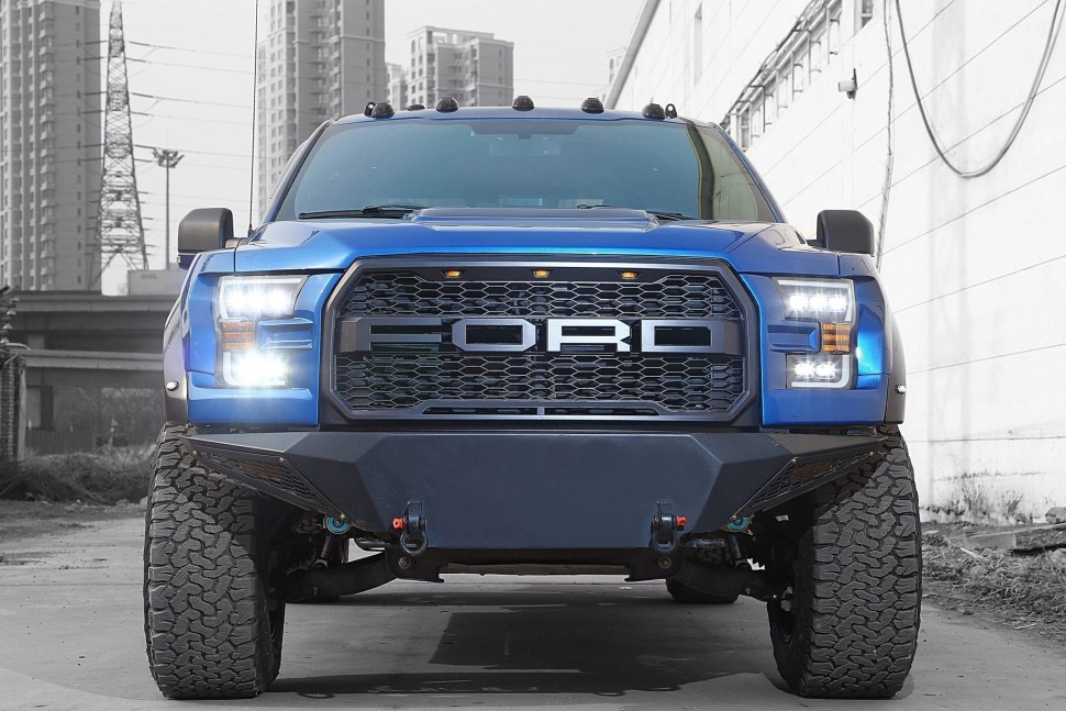 Комплект передних Led фар Ford F-150 15-17 NOVA-Series AlphaRex 880152