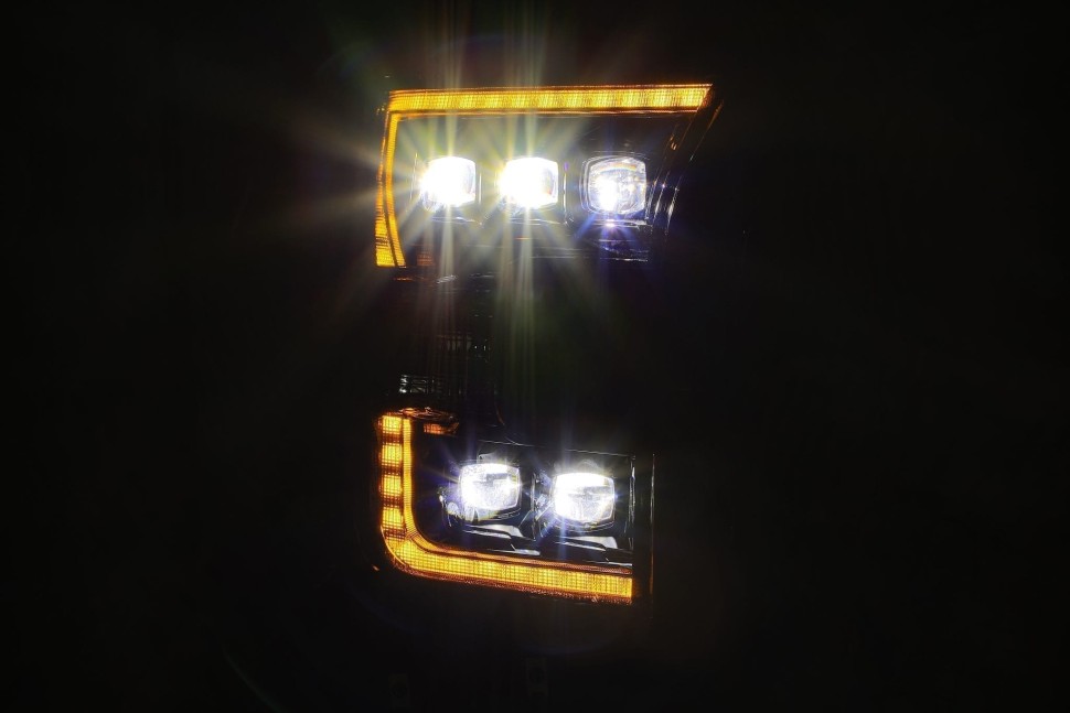 Комплект передних Led фар Ford F-150 15-17 NOVA-Series AlphaRex 880152