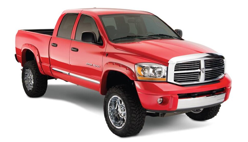 Расширители колесных арок Dodge Ram 1500/2500/3500 02-09 к-кт 4 шт. Pocket Style Bushwacker 50907-02