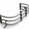 AMP Research 74814-00A Silver BedXTender HD Max Truck Bed Extender Ford F-250/F-350/Dodge Ram 1500/2500/3500 82-22
