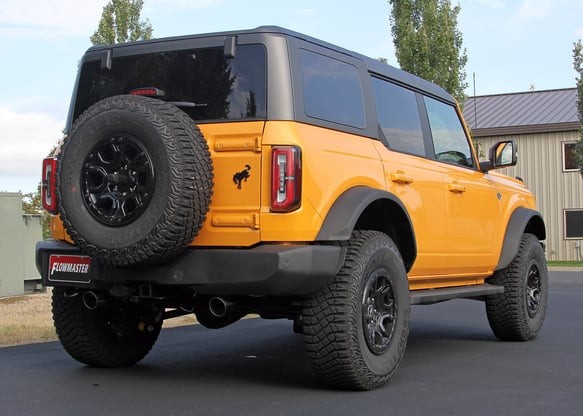 Выхлопная система Axle-Back Ford Bronco 21-26 Outlaw Series Flowmaster 818120