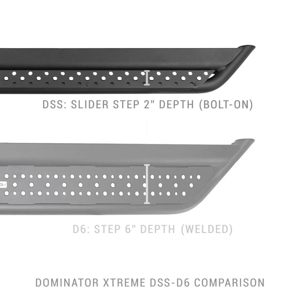Подножки Toyota 4Runner 14-22 Dominator Xtreme DSS Go Rhino DSS4425T