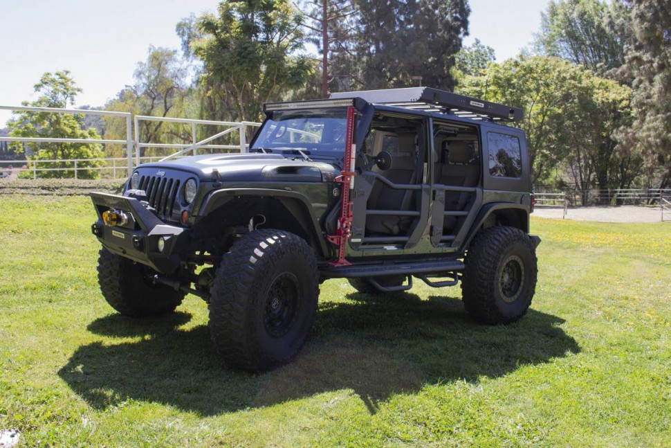 Задние двери Jeep Wrangler JK 07-18 4 Door Trailline Go Rhino 572502