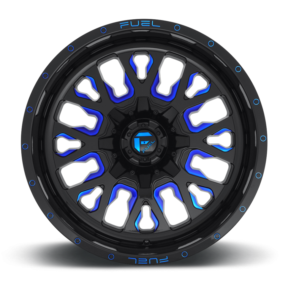 Колесный диск Fuel Off Road Stroke Gloss Black Blue Tinted Clear 18x9 ET-12 D64518909845