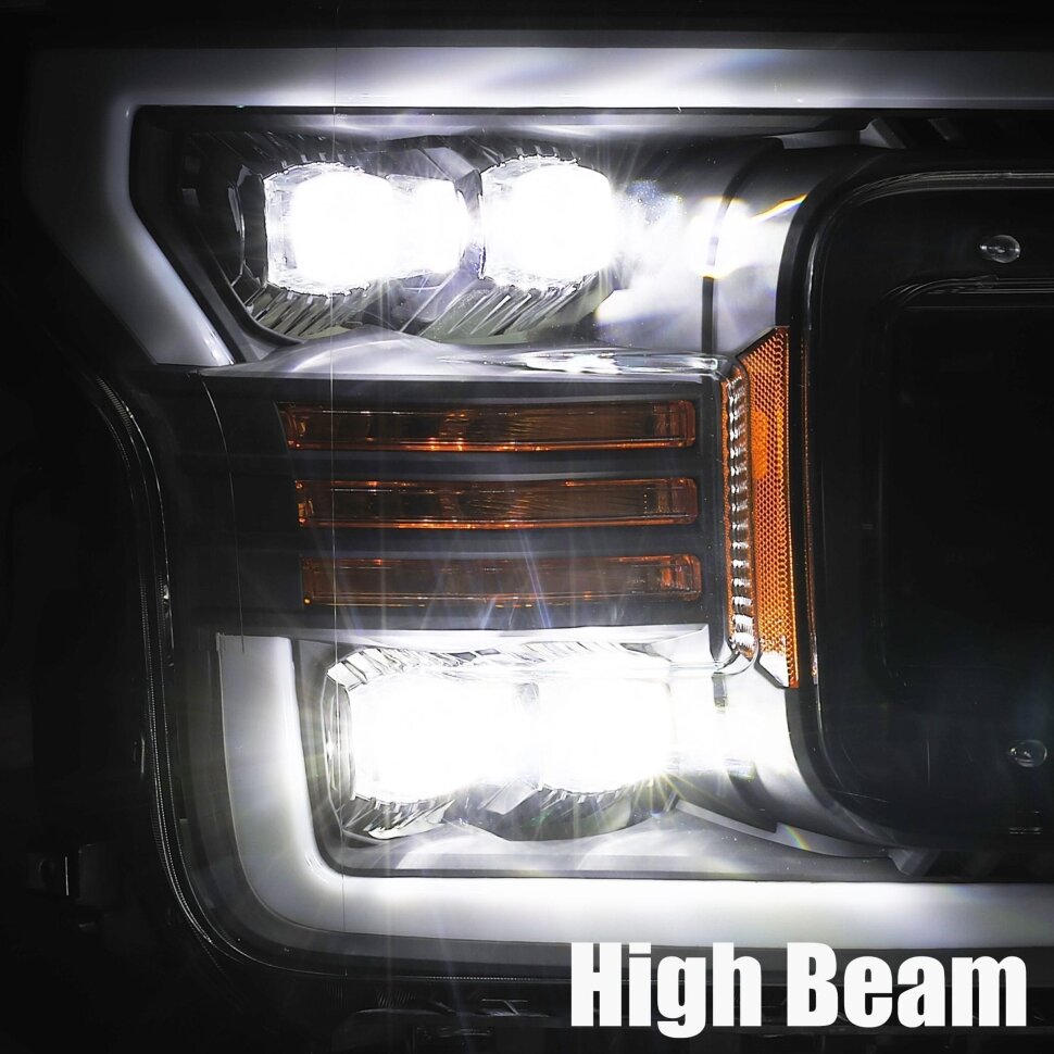Комплект передніх Led фар Ford F-150 18-20 NOVA-Series AlphaRex 880181