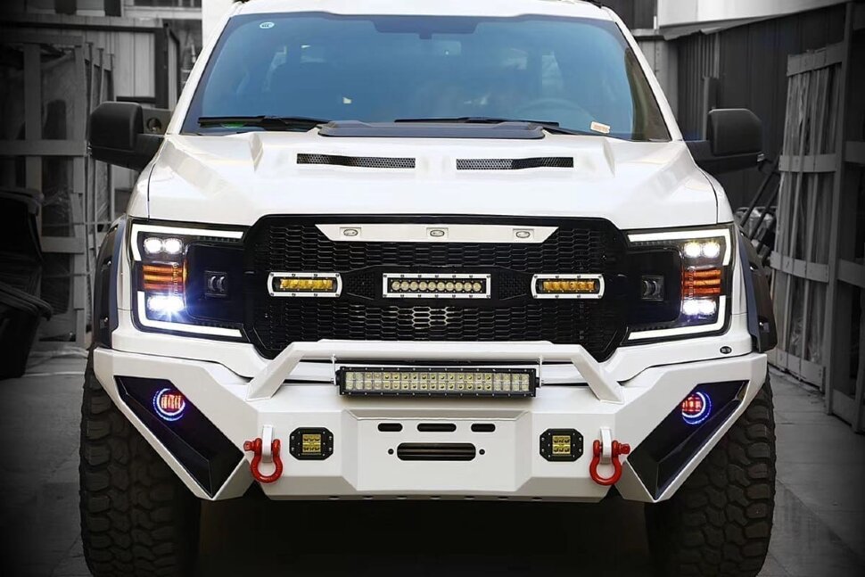 Комплект передніх Led фар Ford F-150 18-20 NOVA-Series AlphaRex 880181