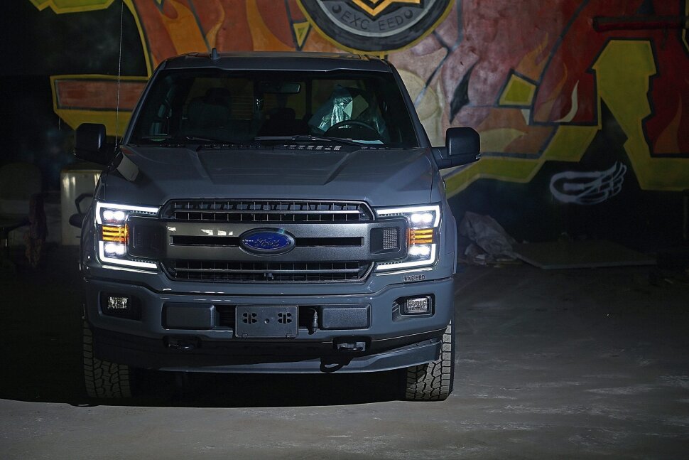 Комплект передніх Led фар Ford F-150 18-20 NOVA-Series AlphaRex 880181