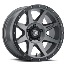 Icon Vehicle Dynamics 1818905560TT Rebound Wheel Titanium 18x9 Offset +25