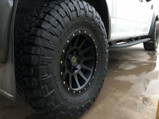 Icon Vehicle Dynamics 2017858347SB Compression Wheel Satin Black 17x8.5