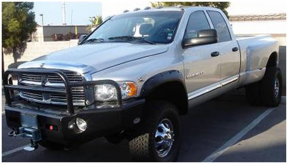 Bushwacker 50017-02 Pocket Style Fender Flares Set 2PC Front Dodge Ram 1500/2500/3500 02-09
