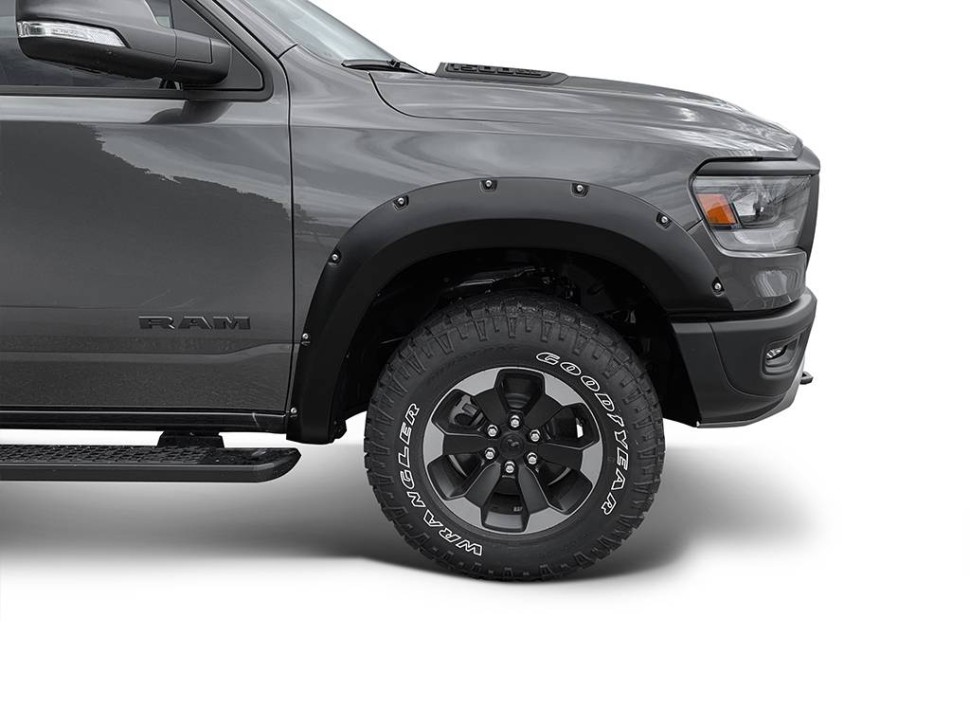 Расширители колесных арок Dodge Ram 1500 Rebel 19-25 Rebel к-кт 4 шт. Pocket Style Bushwacker 50936-02