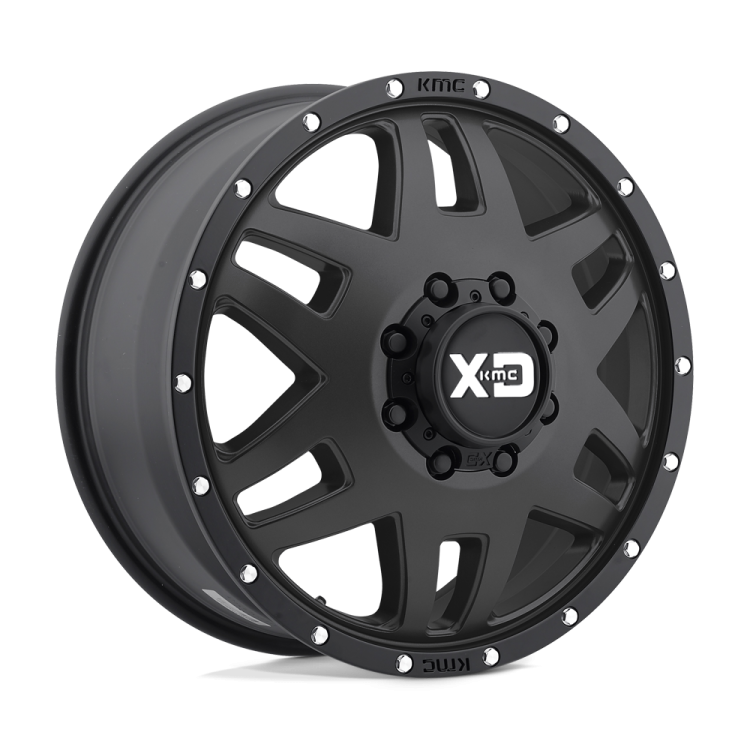 XD Wheels XD130765827155N Machete Dually Wheel Satin Black 17x6.5 