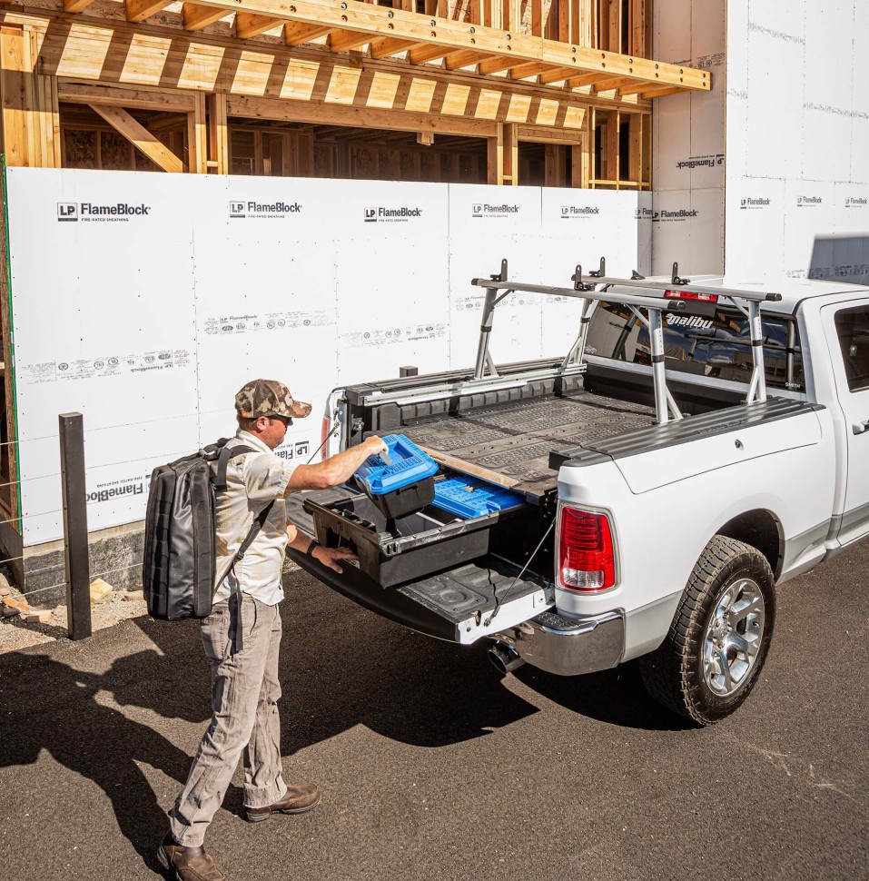 Decked DR9 Truck Bed Storage System Dodge Ram 1500/2500/3500 09-22 6'4" RamBox