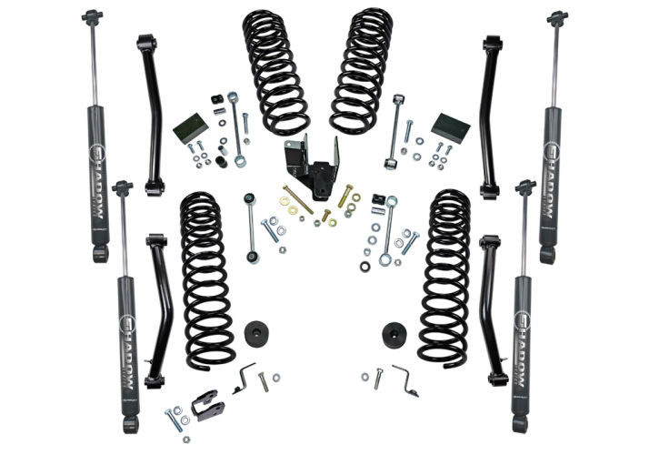 Superlift K192 Suspension Lift Kit 4" Jeep Wrangler JL 18-22 4 Door (Shadow Shocks)