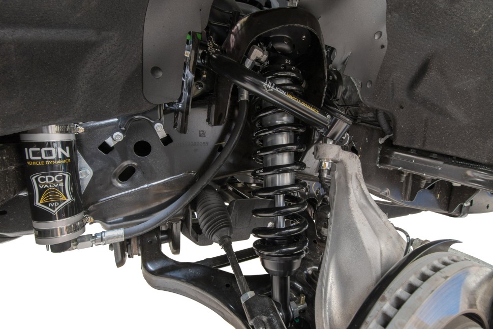 Койловер передній з резервуаром регульований Ford F-150 15-20 2.5 VS Remote Reservoir CDCV Lift 2-2.63" Icon Vehicle Dynamics 91811C Пара