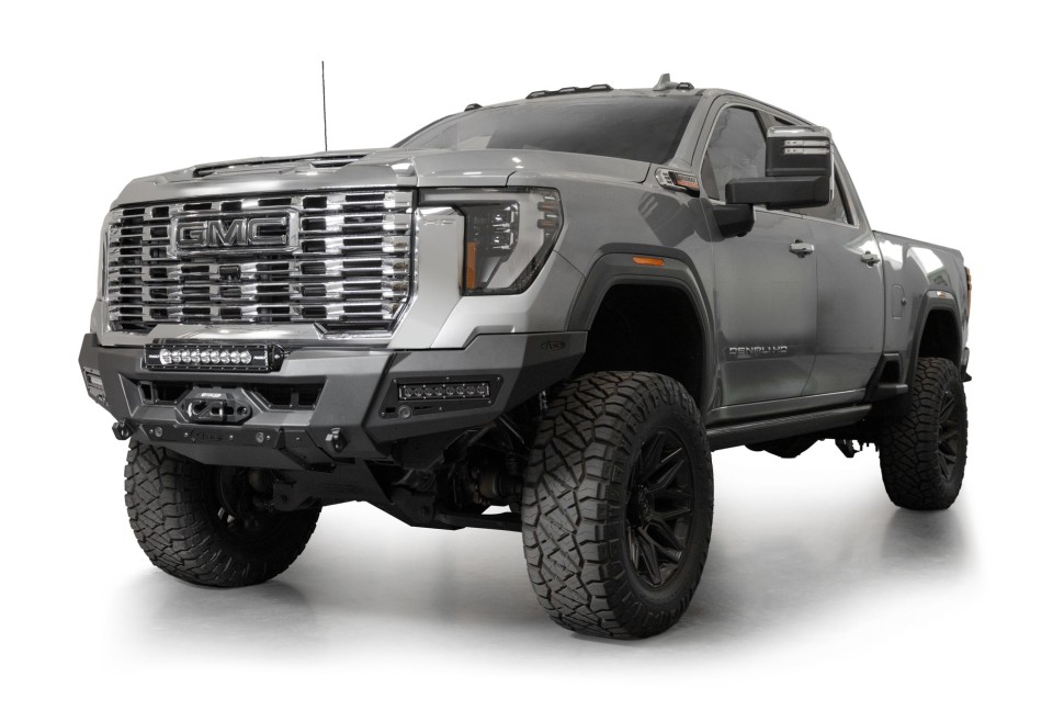 Передний бампер под лебёдку GMC Sierra 2500/3500 24-25 Addictive Desert Designs F730335070103