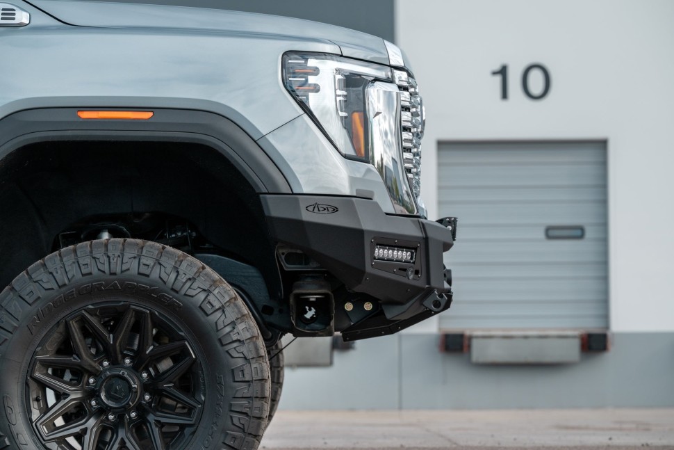 Передний бампер под лебёдку GMC Sierra 2500/3500 24-25 Addictive Desert Designs F730335070103