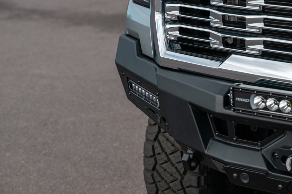 Передний бампер под лебёдку GMC Sierra 2500/3500 24-25 Addictive Desert Designs F730335070103