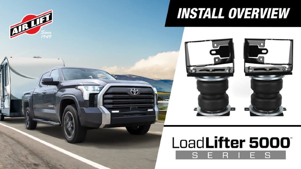 Комплект пневмоподвески Toyota Tundra 22-25 LoadLifter 5000 Ultimate Air lift 88383