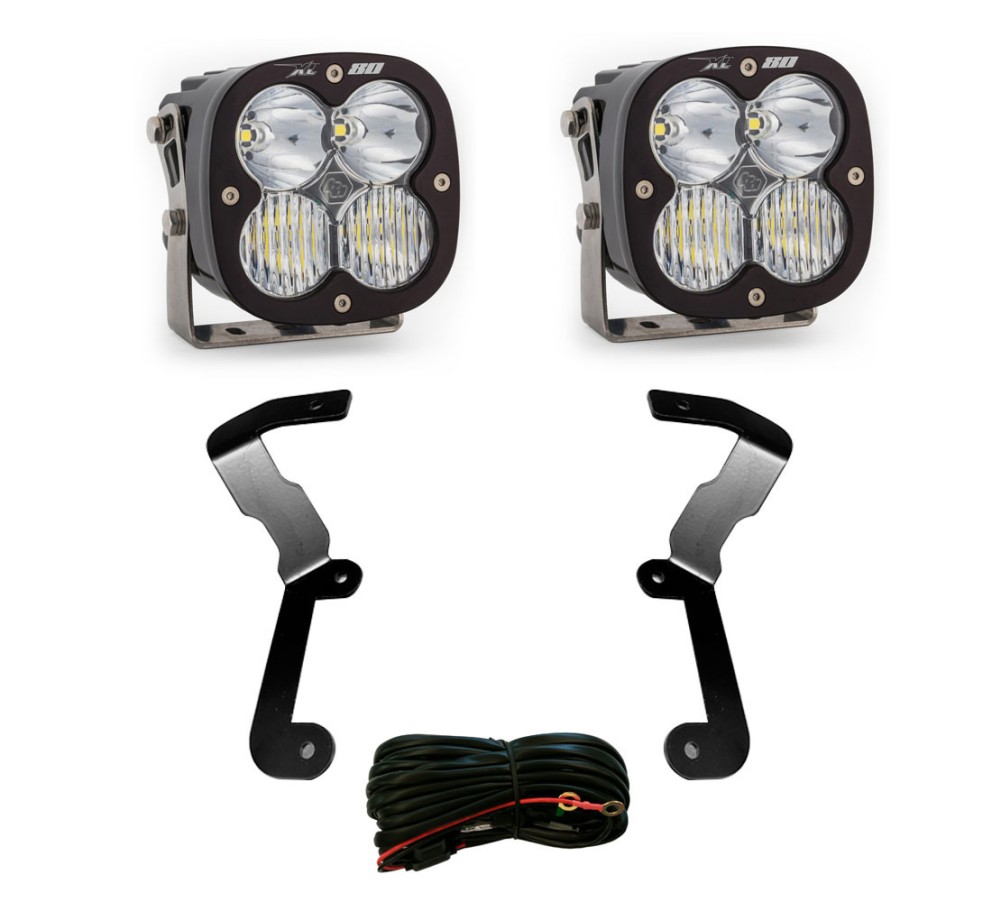 Baja Designs 447877 XL80 Driving/Combo A-Pillar LED Light Kit GMC Sierra 1500 19-22