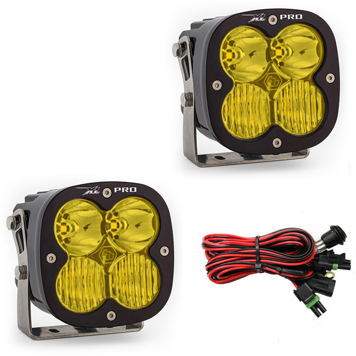 Baja Designs 507813 XL Pro 4.43"x4.43" Driving/Combo Led Off-Road Light Pair
