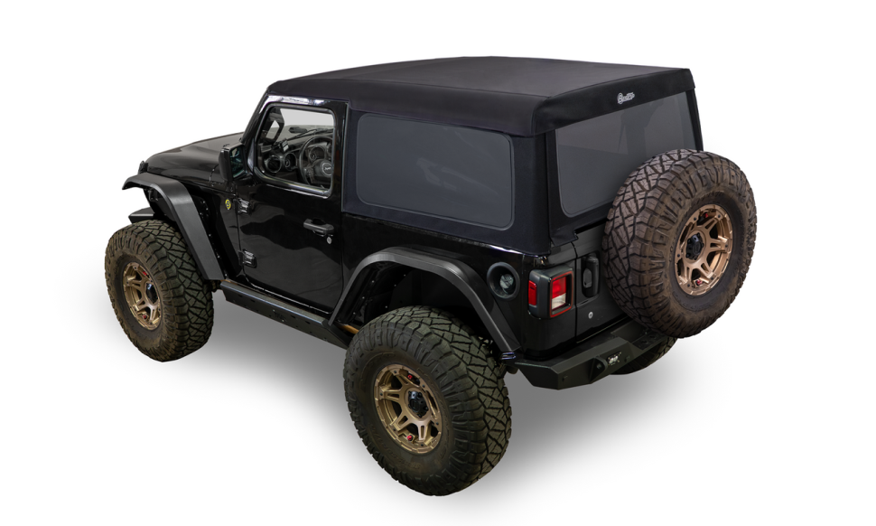 Мягкая крыша Supertop Soft Top Black Diamond Jeep Wrangler JL 18-26 2 Door Bestop 5472835