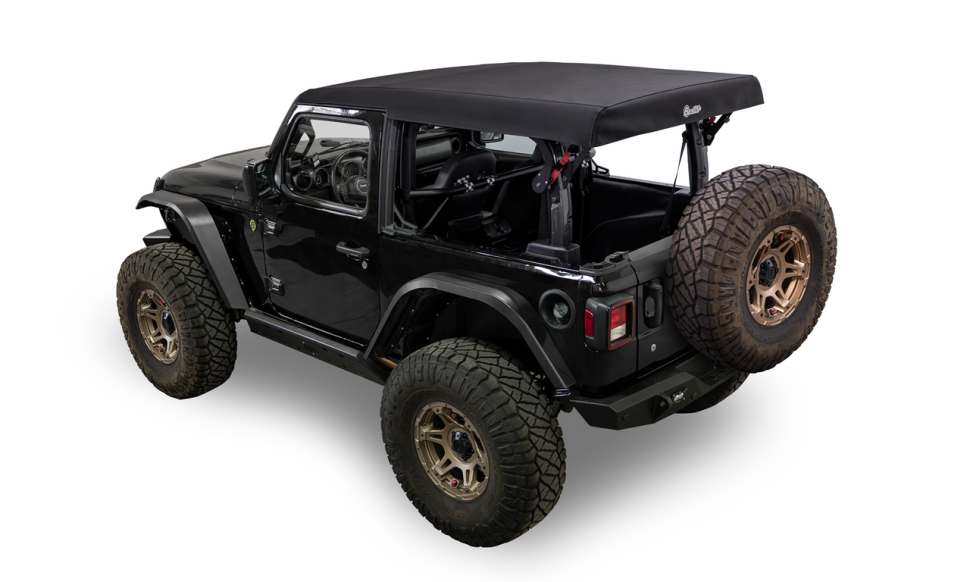 Мягкая крыша Supertop Soft Top Black Diamond Jeep Wrangler JL 18-26 2 Door Bestop 5472835
