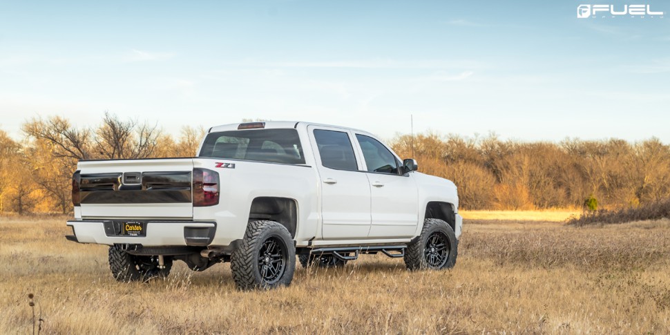 Колесный диск Fuel Off Road Nitro 6 Matte Black 17x9 ET+1 D66717908450