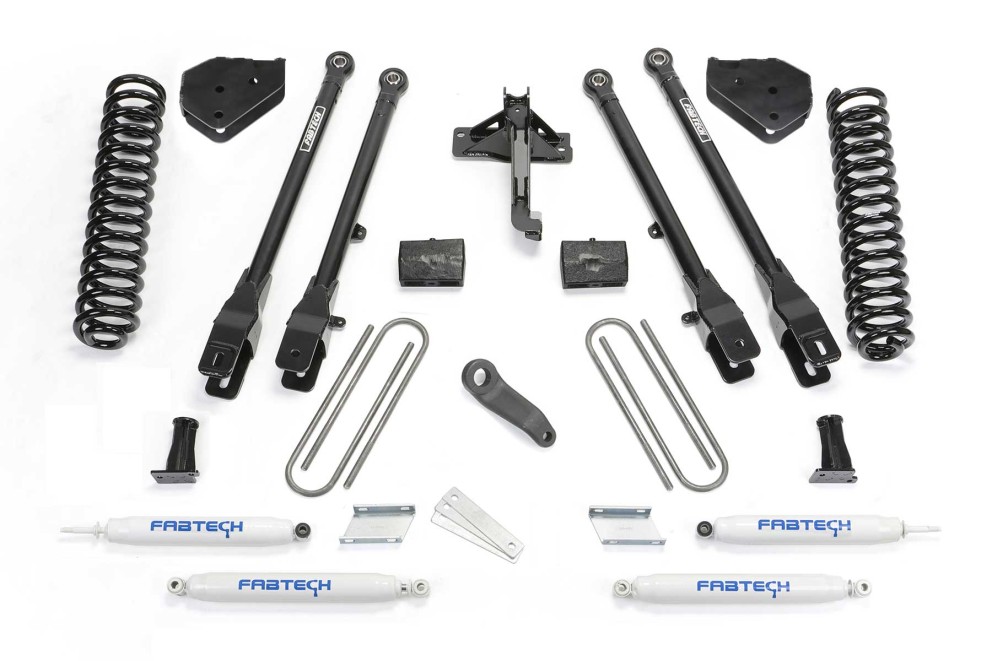 Fabtech K2219 Suspension Lift Kit Lift 6" Ford F-250/F-350 17-22