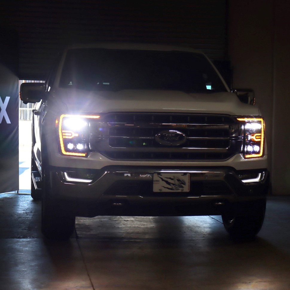 Комплект передних Led фар Ford F-150 21-23 NOVA-Series AlphaRex 880137