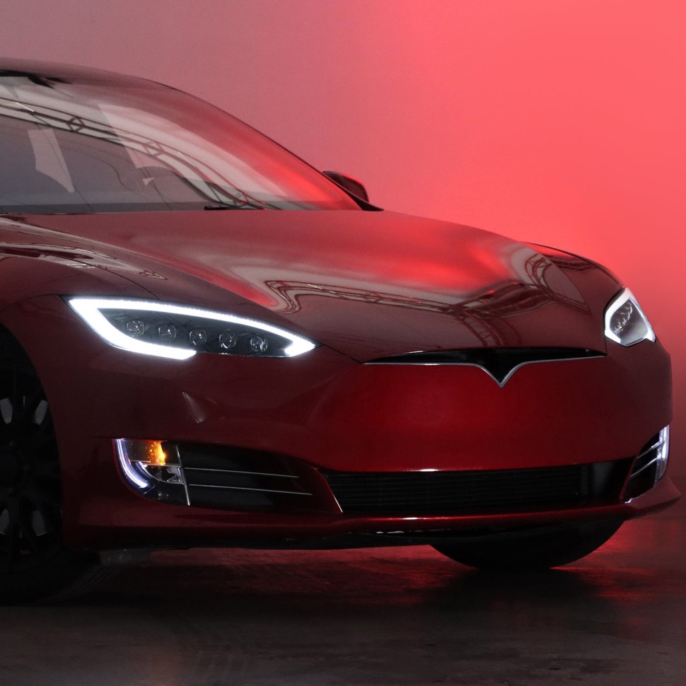 Комплект передних Led фар Tesla Model S 12-21 NOVA-Series AlphaRex 880877