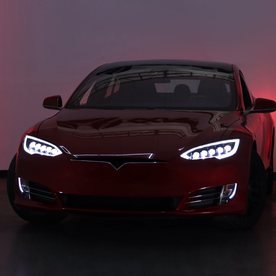 Комплект передних Led фар Tesla Model S 12-21 NOVA-Series AlphaRex 880877