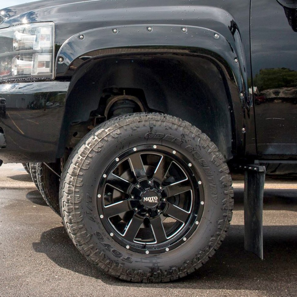 Moto Metal MO96222480376N MO962 Wheel Gloss Black Milled 22x14 -76