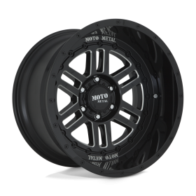 Колісний диск Moto Metal Deep Six Gloss Black Milled 20x10 ET-18 MO80021068318N