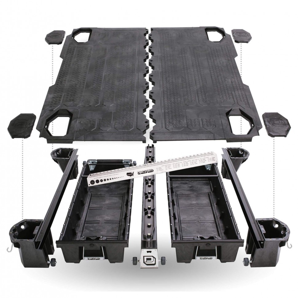 Decked DF4 Truck Bed Storage System Ford F-150  15-23 5'6"