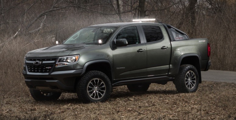 Комплект светодиодного освещения для A-стойки Spot Chevrolet Silverado/GMC Sierra 1500 Colorado/Canyon 14-19 Squadron Pro Baja Designs 447604