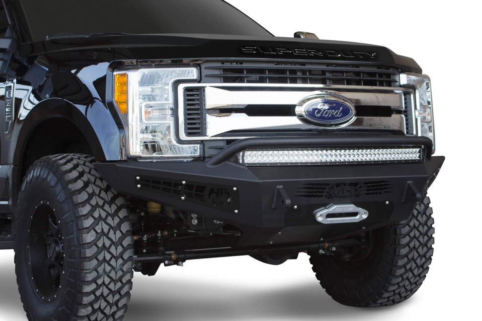 Передний бампер под лебёдку Ford F-250/F-350 17-22 Addictive Desert Designs F167382840103