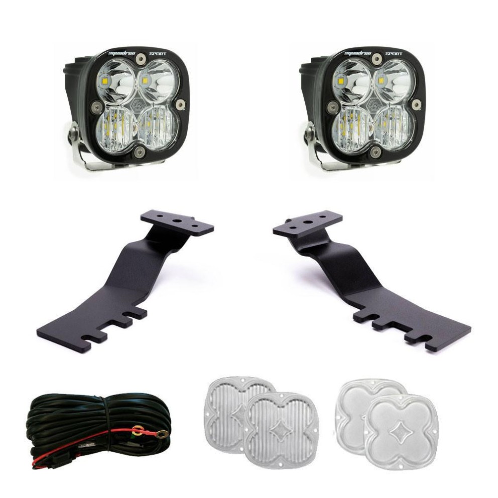 Baja Designs 44-8264 Squadron Sport Driving/Combo A-Pillar LED Light Kit Toyota 4Runner 25-26