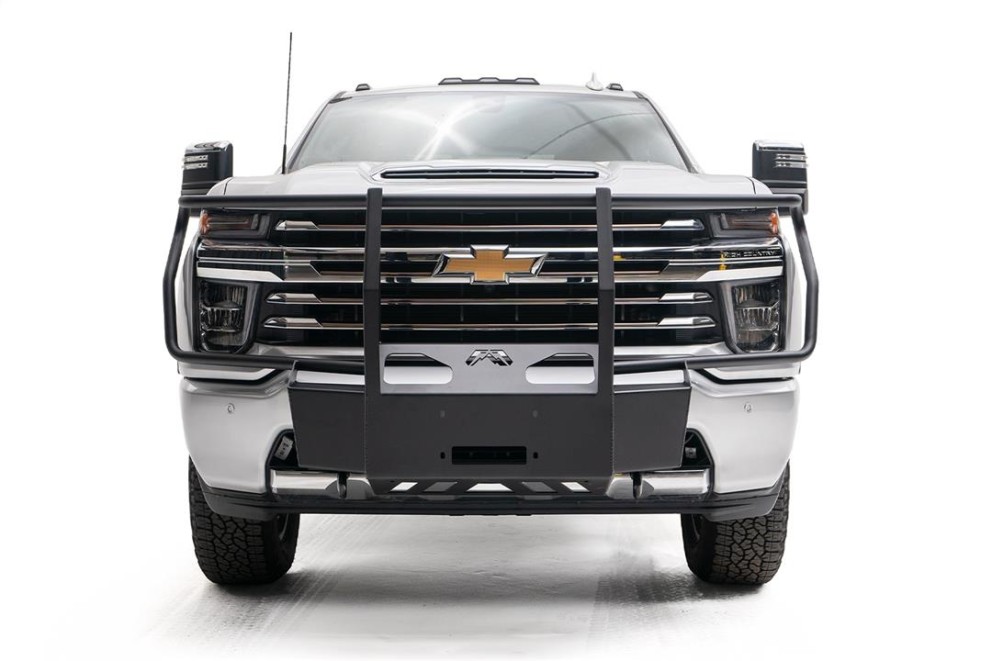 Fab Fours CH20-N4970-1 Winch Mount with Full Grille Guard Chevrolet Silverado 2500/3500 20-23