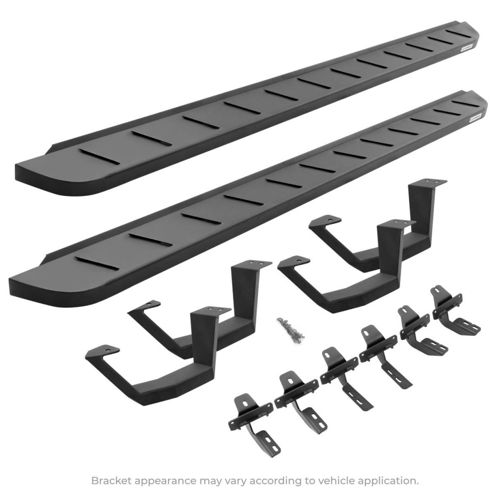 Подножки с доп. ступенькой Dodge Ram 1500 15-22 Crew Cab RB10 Go Rhino 6342068720PC